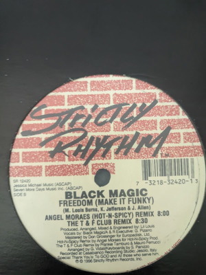 Black Magic Freedom (Make It Funky) (The Remixes) vinyl used, electronic