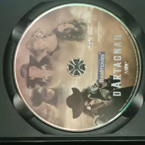 D'Artagnan DVD like new with subtitles
