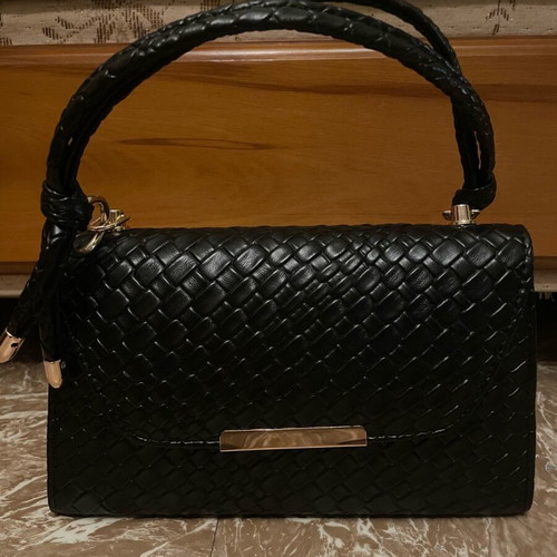 Handbag Shoulder Black New No Name