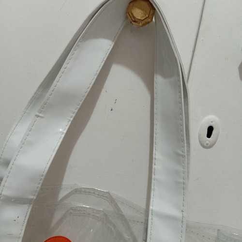 Avene transparent thick bag, like new, PVC