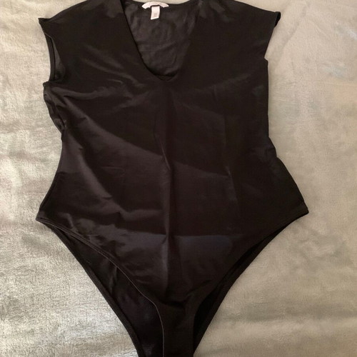 H&M bodysuit new, size M, black