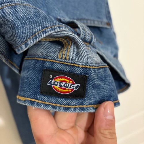 Dickies jeans used, size w30, blue with stain
