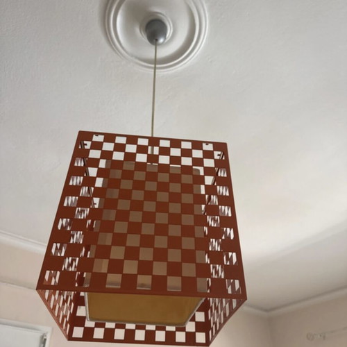 Pendant Light Praktiker orange like new