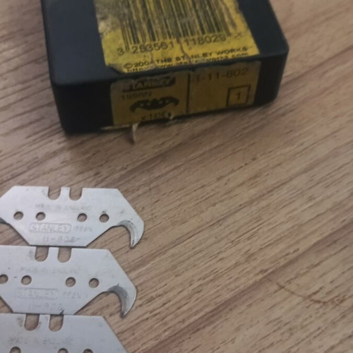 Hook blades 1996 50x19mm set of 6 like new