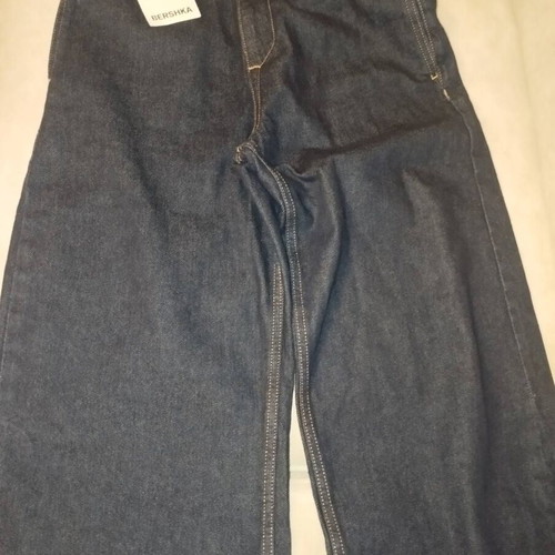 Bershka baggy balloon jeans new, dark blue