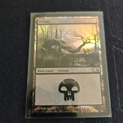 MTG M13 Black Cards Collection like new with sleeves, 238 cards