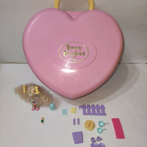 Polly Pocket Lucy Locket Playset complete like new, Bluebird 1992