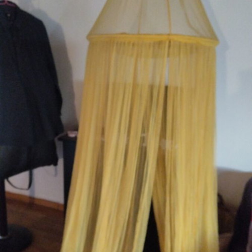 Mustard Mosquito Net used