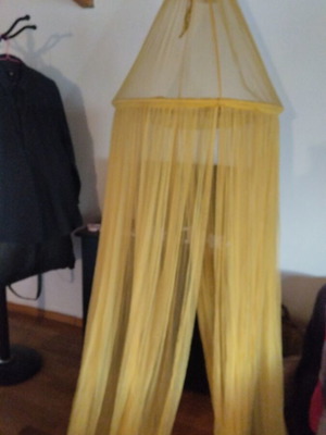 Mustard Mosquito Net used