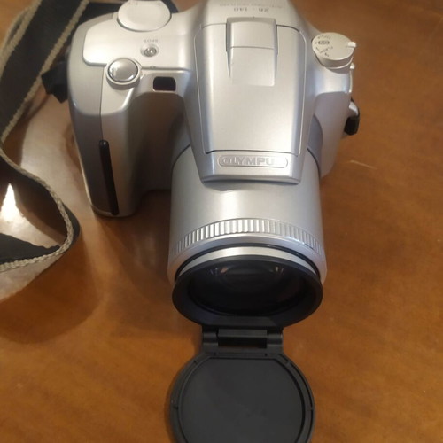 Olympus IS-5 Deluxe analog camera used, vintage model with case