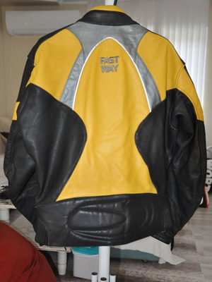 Δερμάτινο μπουφάν Fast way μέγεθος 52 σαν καινούργιο