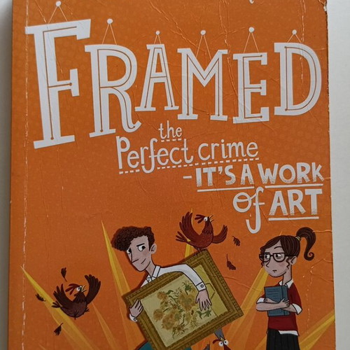 Framed the Perfect Crime children's novel by Frank Cottrell-Boyce