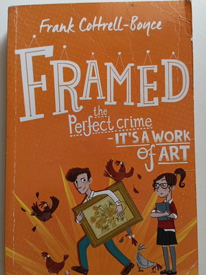 Framed the Perfect Crime children's novel by Frank Cottrell-Boyce