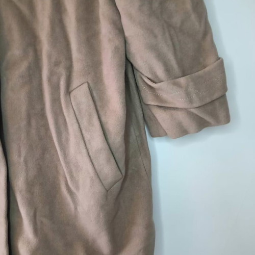 Beige coat used, size XL