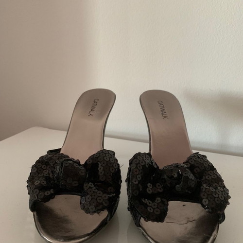 Sandal used size 38, black, German brand