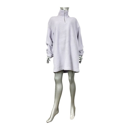 COS Teddy tunic dress used, size S, purple