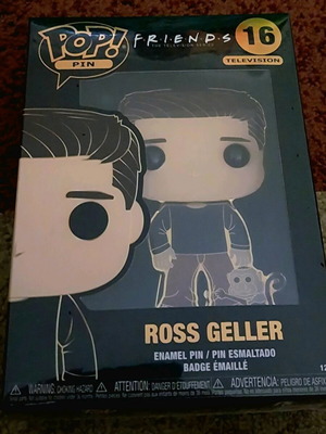 Pop Pin Ross Geller Friends σφραγισμένο
