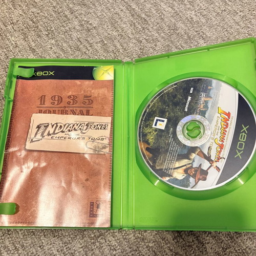 Indiana Jones and the Emperor's Tomb Xbox Original game