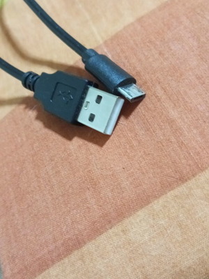 Micro USB cable slightly used, half meter length