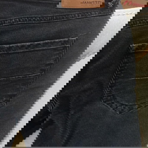 Ανδρικό τζιν Manetti Νο 34 μαύρο σαν καινούργιο