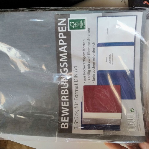 A4 paper folder, grey