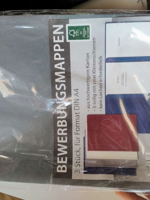 A4 paper folder, grey