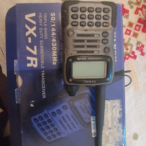 Yaesu VX-7R transceiver used, fully functional with accessories