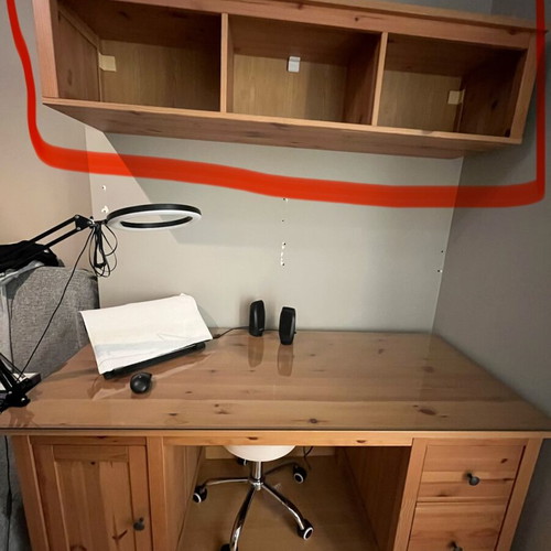 Wall Shelf made of Solid Pine Wood like new