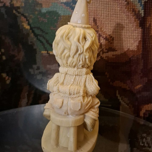 Vintage birthday boy figure used