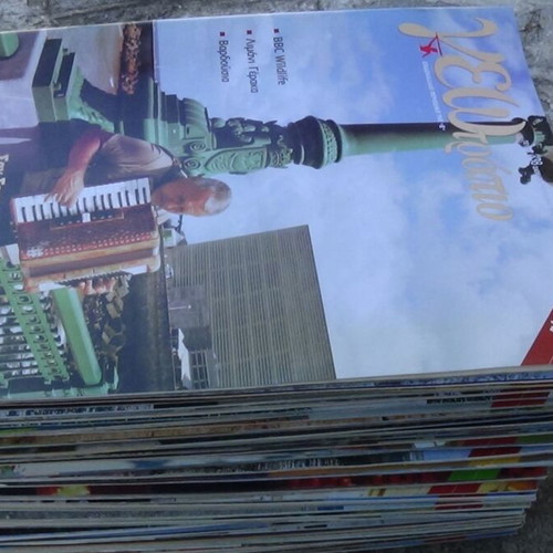 Geotropio magazine used, pack of 65 issues 2006-2008