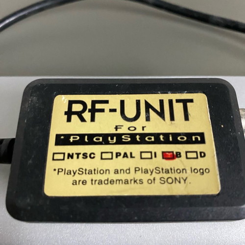 Rf unit Playstation 1 (PSX) unknown functionality