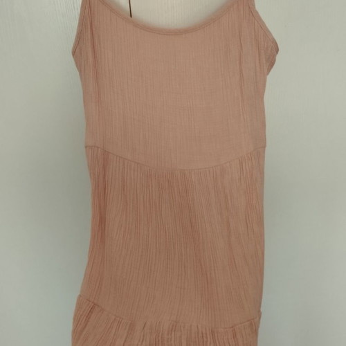 H&M pink romantic dress used, size 36 s/m