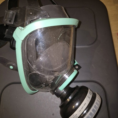 Full Face Mask with VISPR 300 B2 Filter like new
