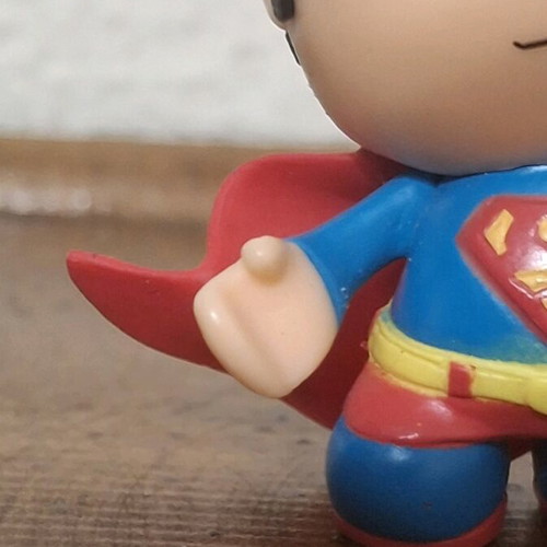 Little Mates Superman PVC figure like new, manga-style