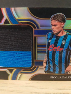 2025-26 Panini Select Serie A Atalanta Nicola Zalewski Jumbo Patch Silver Prizm new
