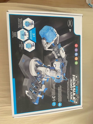 Hydraulic robot arm 3 in 1 new, 220 pieces