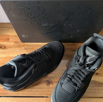 Air Jordan 4 Retro Black Cat New Size 45 Black