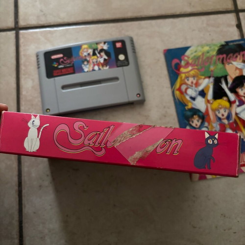 Sailormoon Nintendo SNES FR PAL Exclusive used, complete