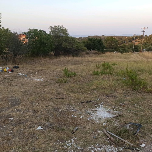 Land 800 m² in Paliouri Halkidiki with caravan placement option