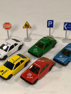 Joy toy cars used, all together