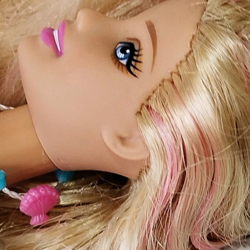 Barbie used, lot of 3 damaged dolls