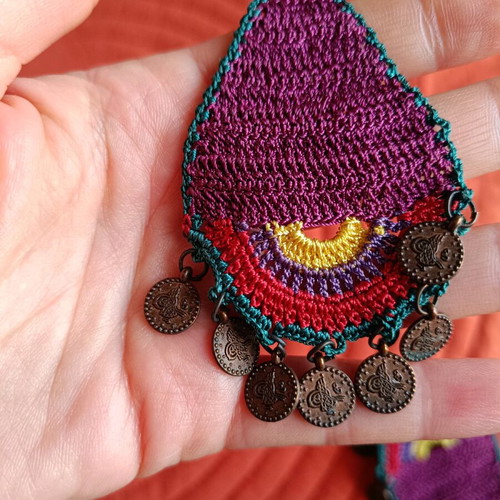 Handmade earrings like new