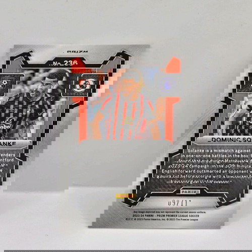 Panini Prizm Dominic solanke pink mojo 09/11