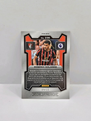 Panini Prizm Dominic solanke pink mojo 09/11