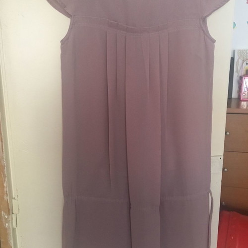 La Redoute romantic short dress used, dusty pink, size S