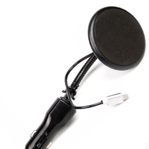 Car phone holder with magnet, USB and micro USB charging cable new