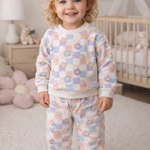 Sinsay girls set 80cm like new, pink multicolor