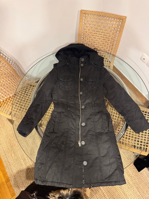 Παλτό μπουφάν Zara μεταχειρισμένο, μέγεθος small