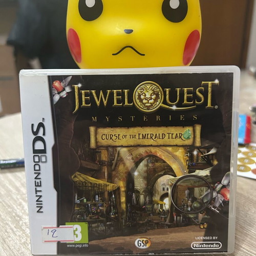 Jewel Quest Curse of the Emerald used for Nintendo DS