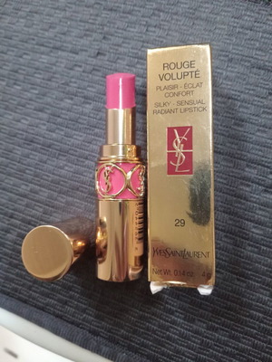 Yves Saint Laurent Rouge Volupté lipstick No. 29 Opéra Rose